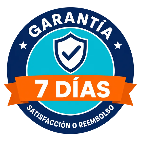 Garantía incondicional de 7 días